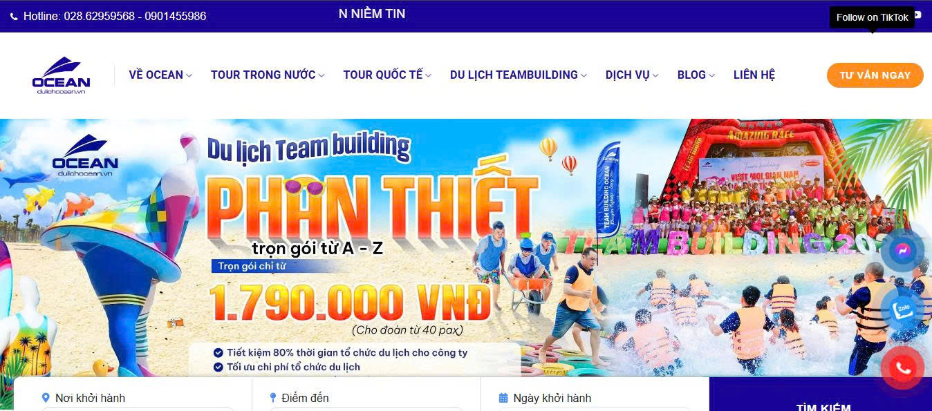 Ocean Travel - Top công ty du lịch lữ hành đứng đầu Thành Phố Hải Phòng
